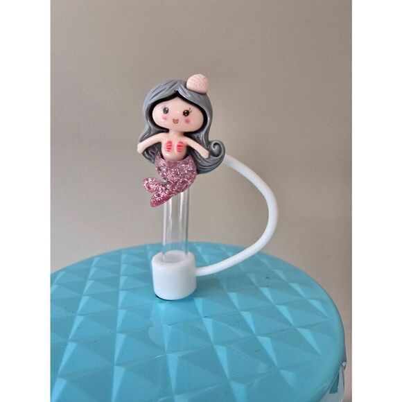 Mermaid Tumbler 26 oz New with straw cap - Picture 3 of 5